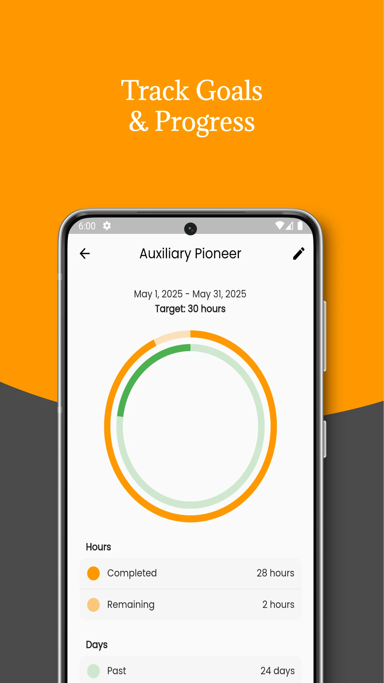 Field Service Record. screenshot